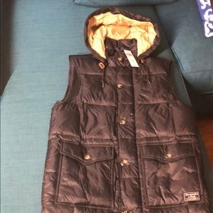 Navy blue Abercrombie vest